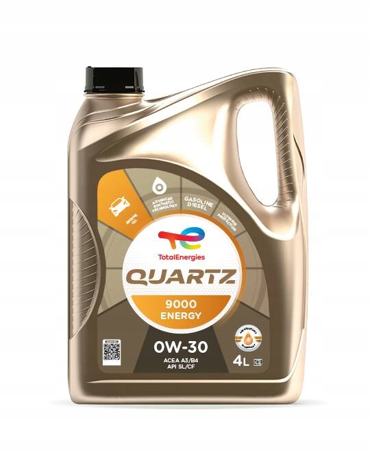 Oleje a mazivá Totalenergies Quartz 0W30 9000 E 4L