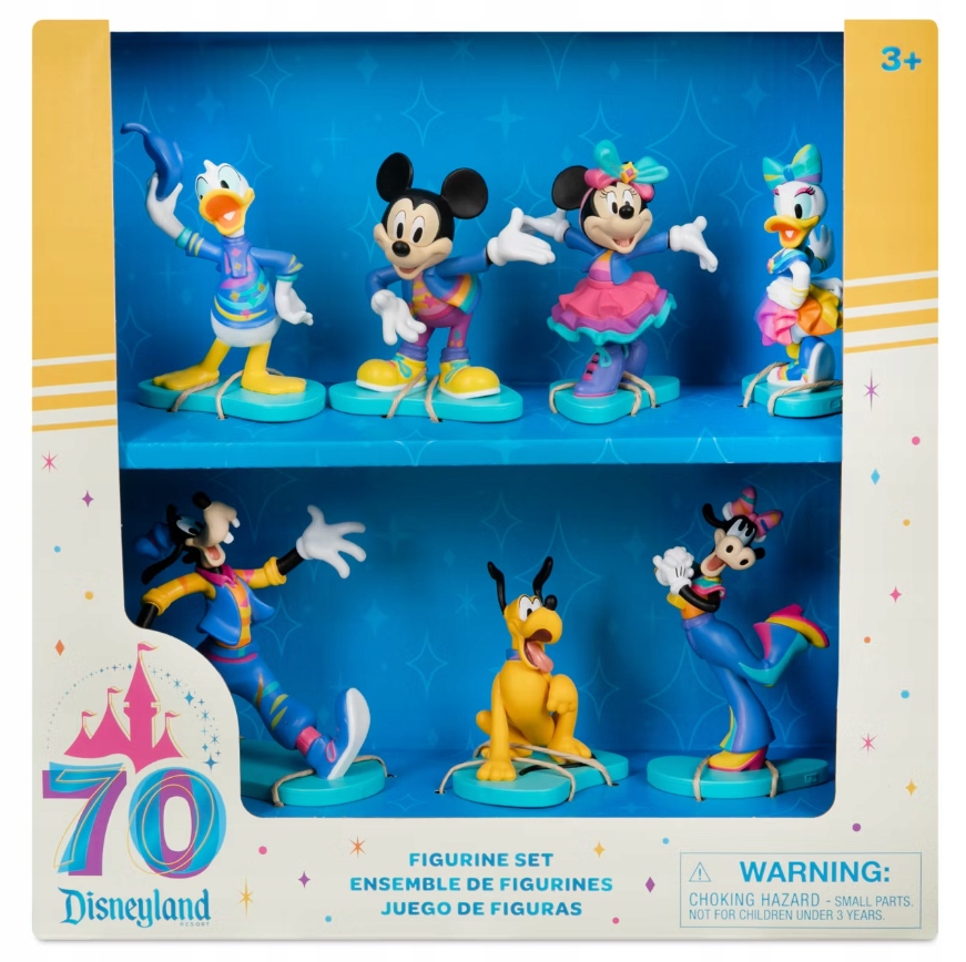 Disney Figurki Mickey Mouse Kaczor Donald Daisy Pluto Goofy