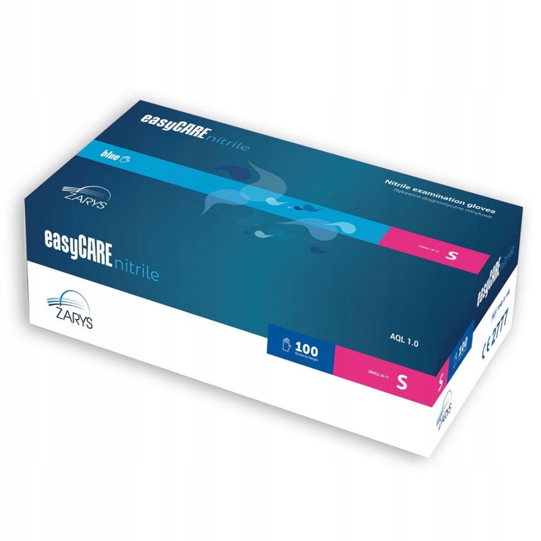

Rękawice Zarys Easycare nitrylowe r. S 100 sztuk