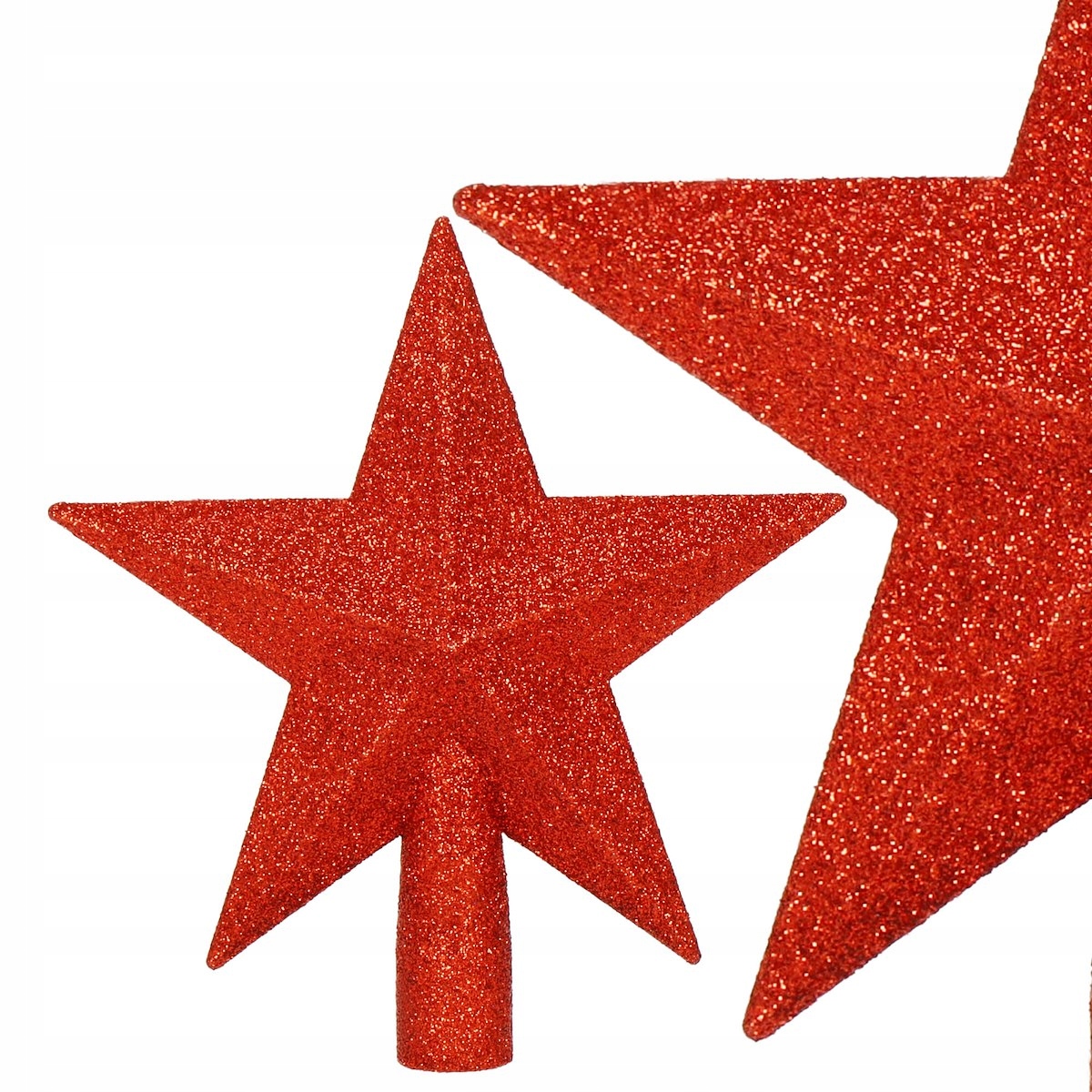 GWIAZDA CZUBEK NA CHOINKĘ GWIAZDKA NIETŁUKĄCA OZDOBA ŚWIĄTECZNA 15 cm Stan opakowania oryginalne