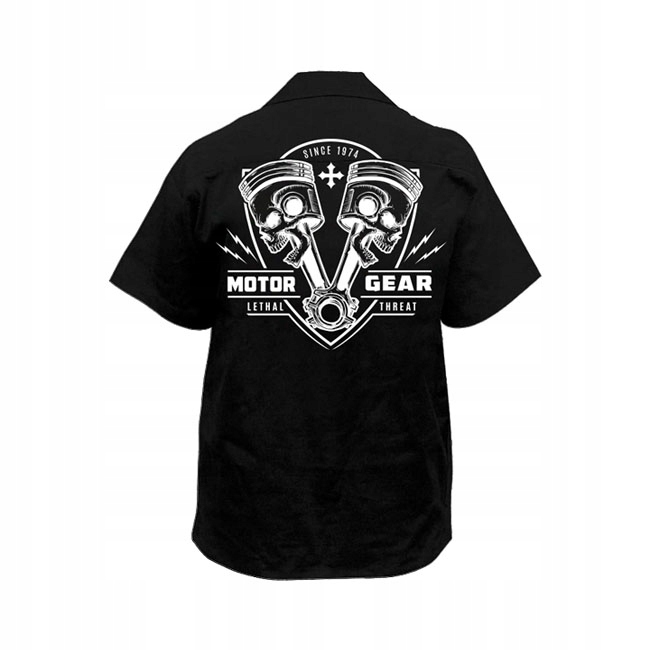 HARLEY KOSZULA LETHAL THREAT L WYPRZEDAŻ Rękaw krótki rękaw