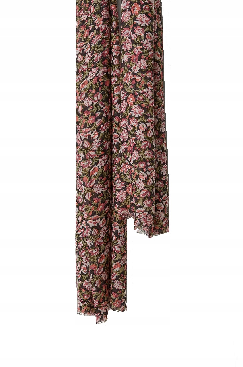 MANGO SZALIK CHUSTA APASZKA W KWIATY 190X90 Rodzaj szal