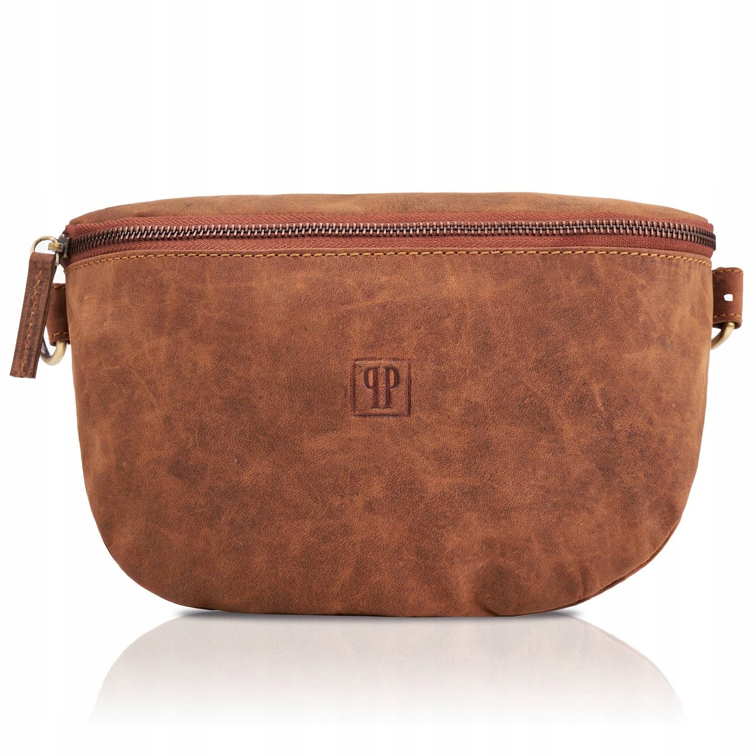 SASZETKA SKÓRZANA VINTAGE PAOLO PERUZZI T-36-LB Marka Paolo Peruzzi