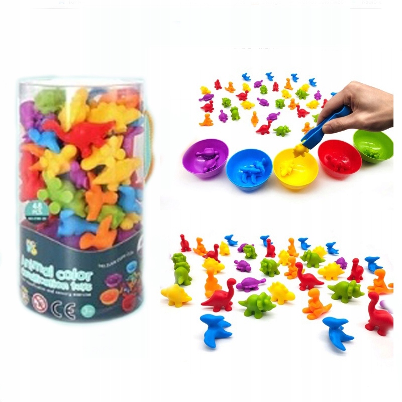 

Gra Zręcznościow Dinozaury do nauki kolorów