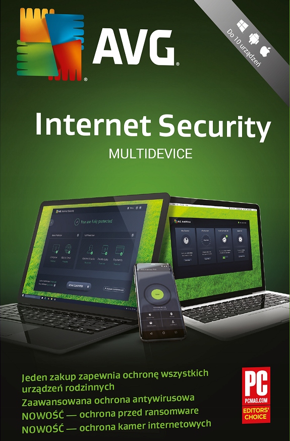 

Avg Internet Security Multidevice 10 Pc 1 Rok