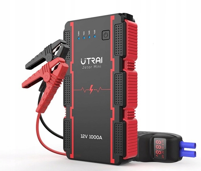 

Powerbank Rozruch Jump Starter Booster 1000A 3W1