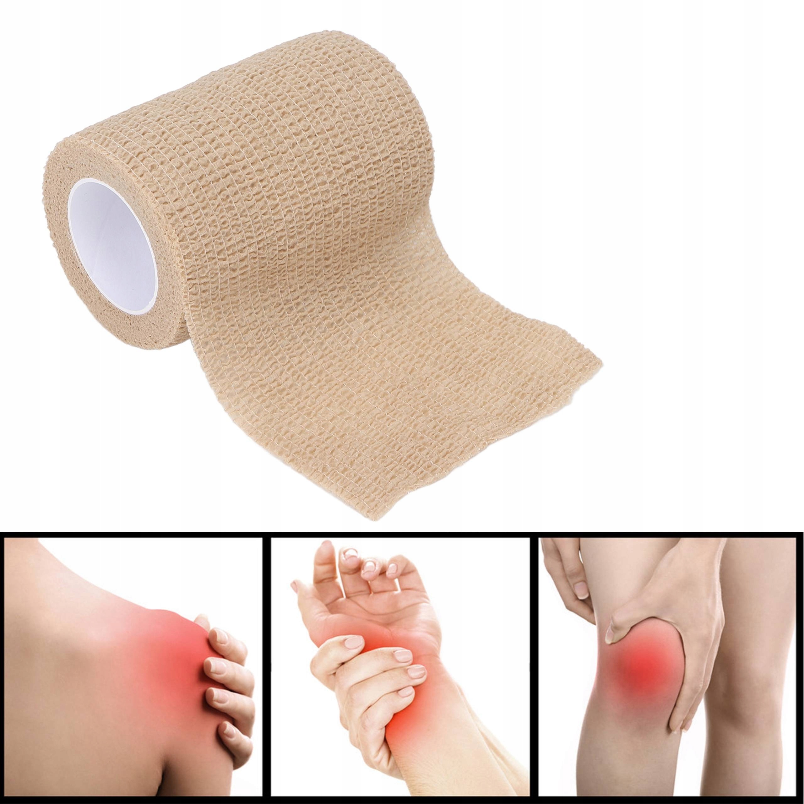 BANDAŻ KOHEZYJNY ELASTYCZNY 4.5M X 7.5CM Stan opakowania oryginalne
