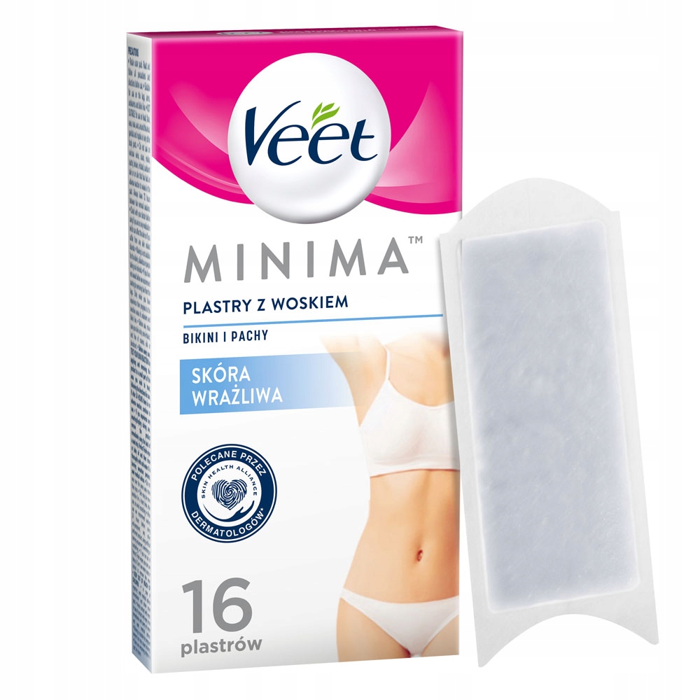 

Veet Plastry do depilacji bikini skóra wrażliwa
