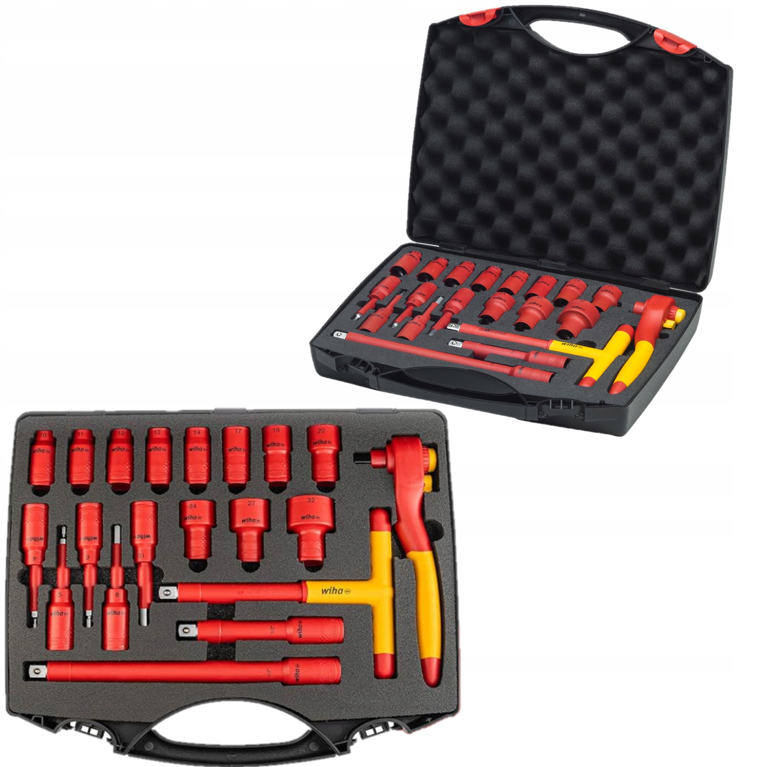 Wiha 43024 Sada Izolovaných Kľúčov 1/2" V Kufríku 21 Ks