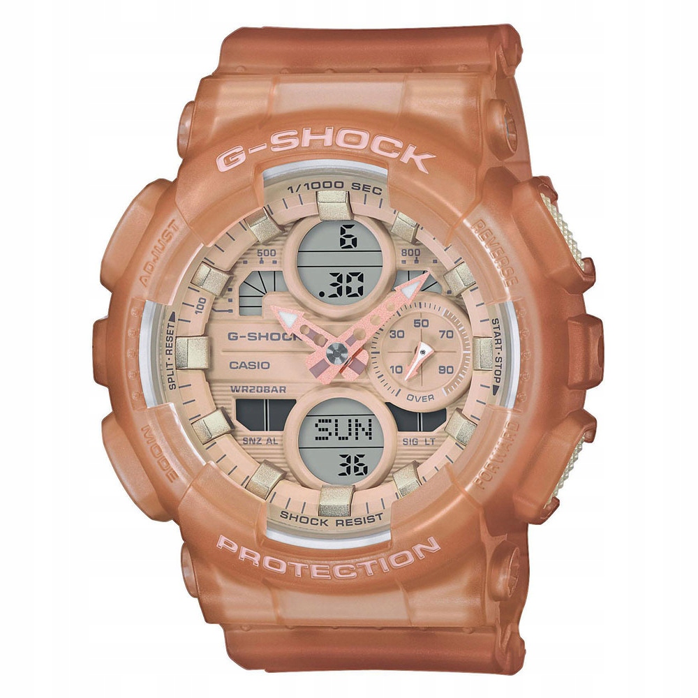 Hnědé Hodinky Casio GMA-S140NC-5A1 G-shock