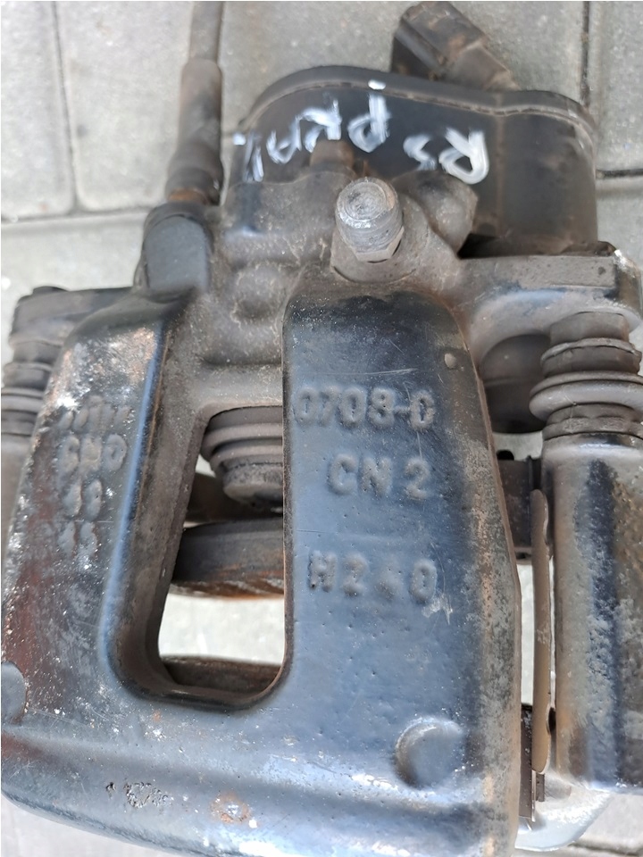 AUDI RS6 C6 ZACISK HAMULCOWY PRAWY TYŁ 5.0 TFSI 0708-D Numer katalogowy części 0708-D