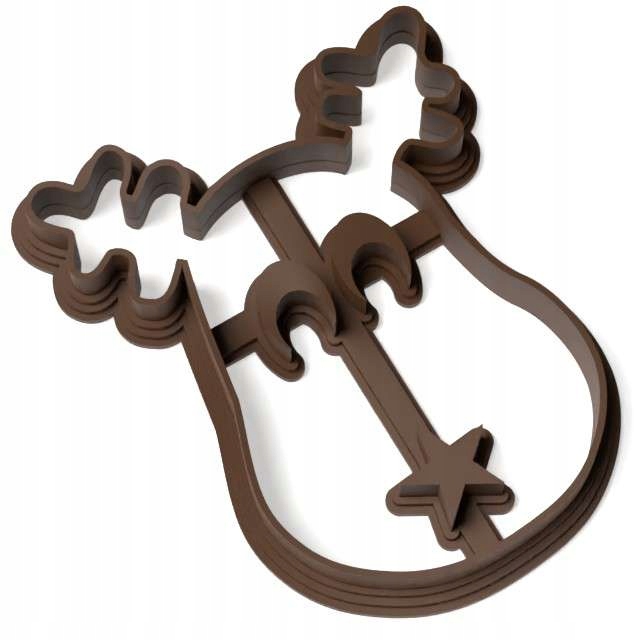 

Foremka świąteczna Renifer cookie cutter