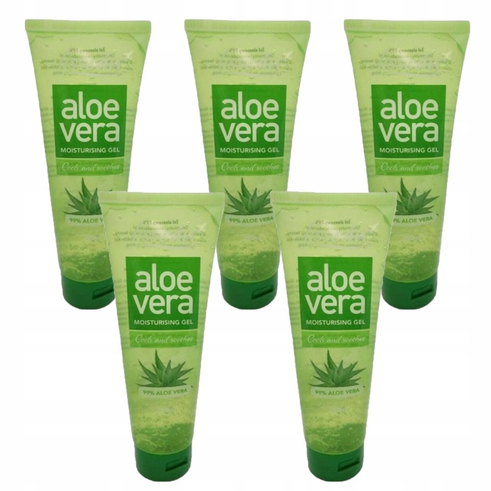 

Żel aloesowy Aloe Vera 99% do ciała 5x 250 ml
