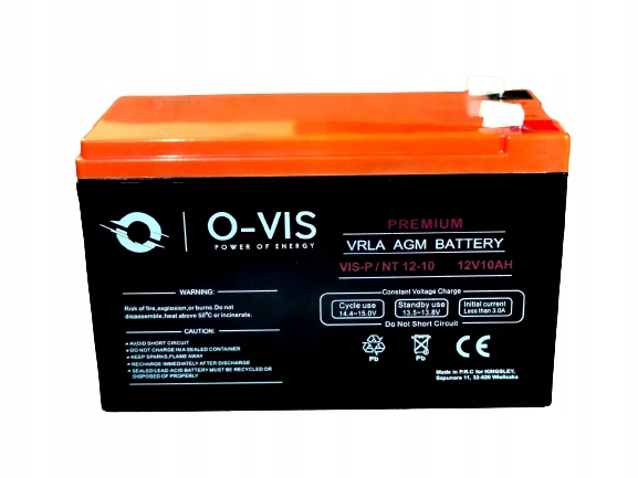 

Akumulator 12V 10AH Żelowy do Ups 2.6 Kg Premium