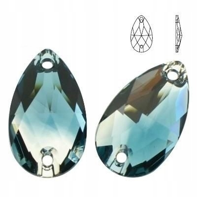 3230 MM 18 Swarovski Pear-shaped Crystal Montana B