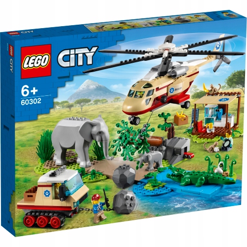 Lego 60302 City Na Záchranu Divokých Zvířat