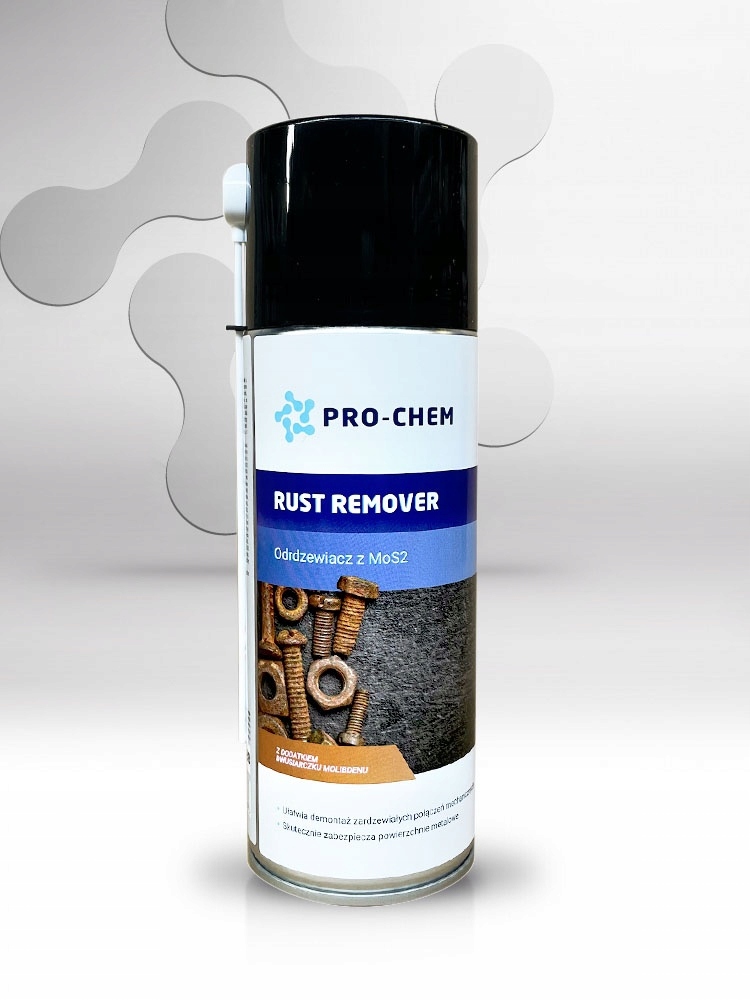 RUST REMOVER 400 ml Odrdzewiacz z MoS2 PRO-CHEM