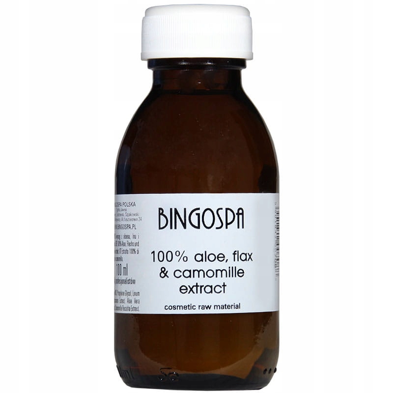

100% Aloes Len Rumianek Surowiec Kosm. Bingospa