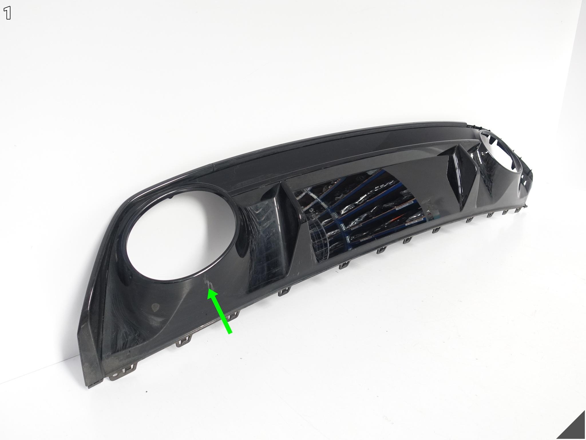 AUDI RS3 8Y0 20-24 diffuser accessories SPOILER W bumper rear part 8Y0807521