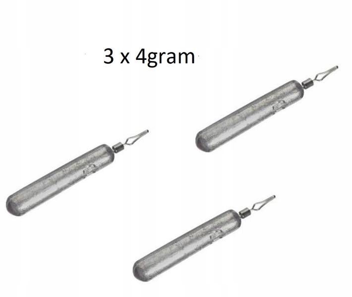 

Ciężarek Pałeczka Drop Shot 4 Gram OP.3SZT Konger