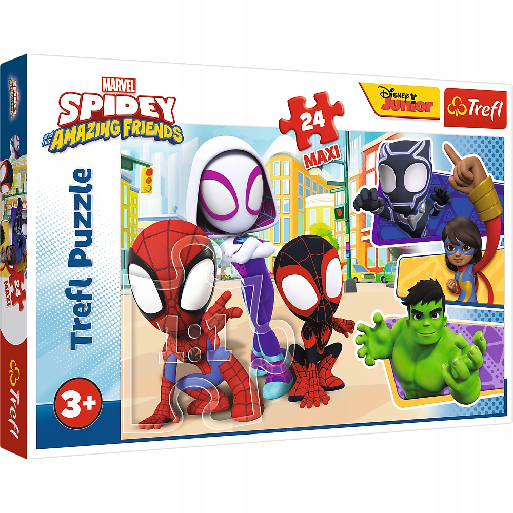 

Puzzle Maxi 24 Elementy Spiday I Przyjaciele Trefl