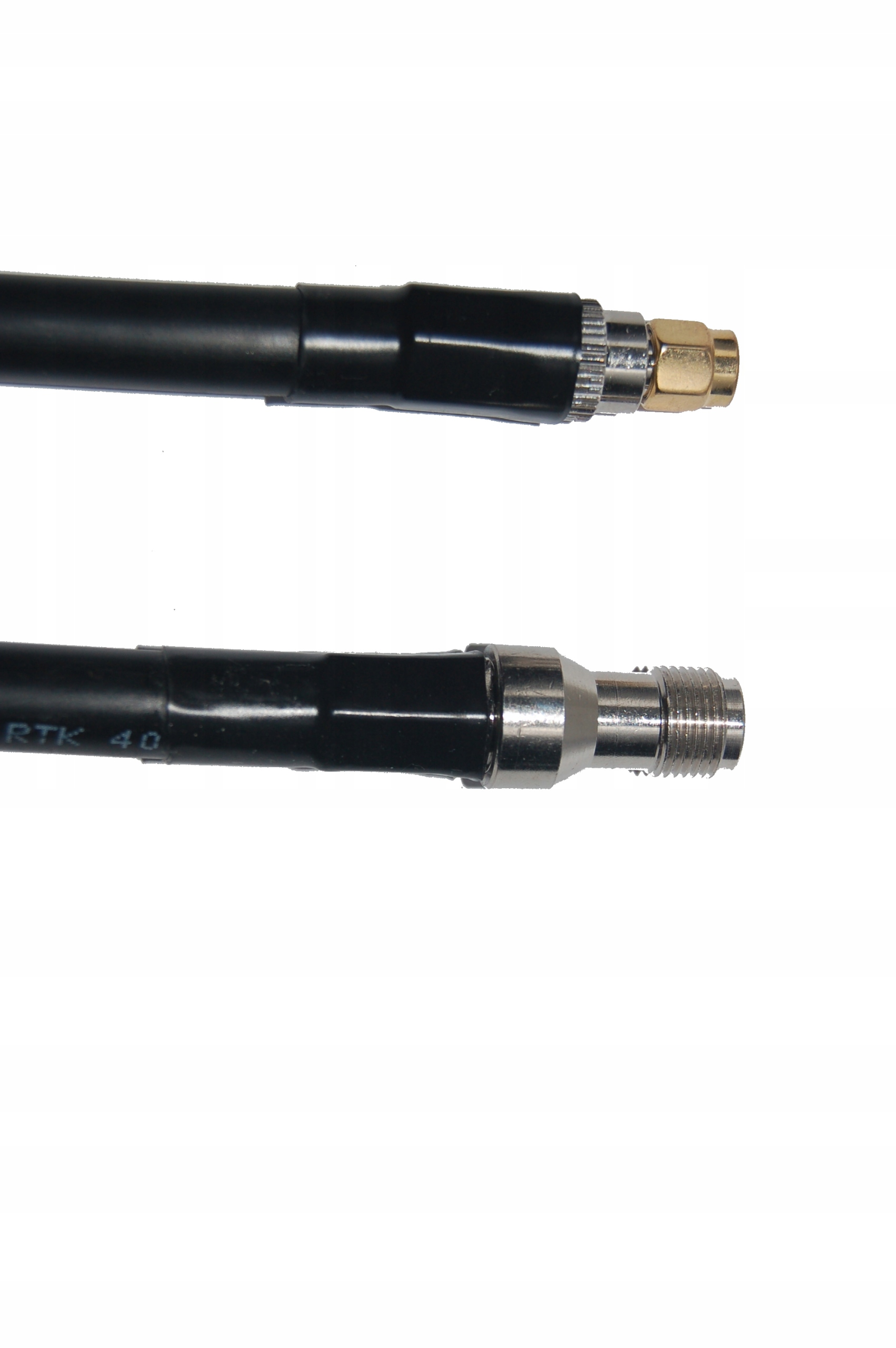 Kabel konektor SMA/zásuvka Tnc, RTK400 drát 50 ohm Satec, 5 m