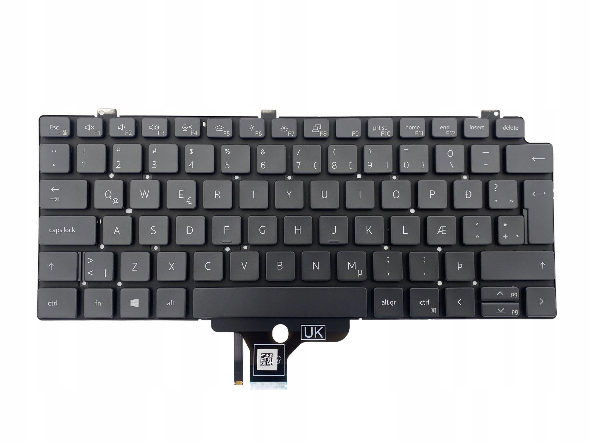 Originál Klávesnice Dell Latitude 7310 podsvícená 4YCP9 Nsk-qpabc