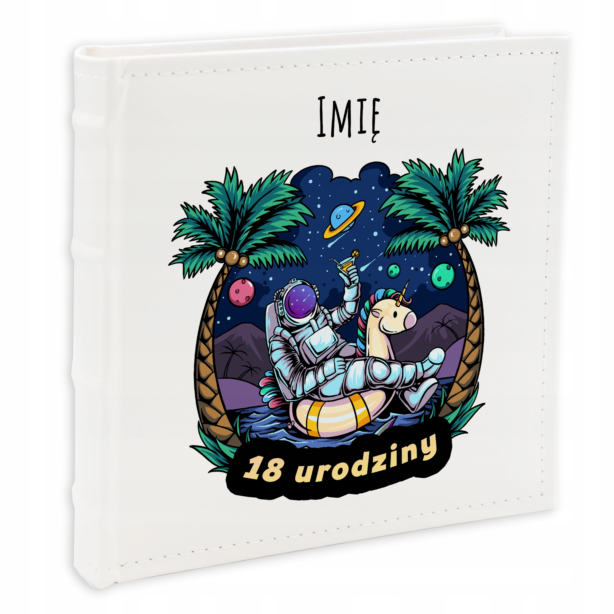 Album na fotografie 10x15 Dárek pro Osmnáctku Jméno