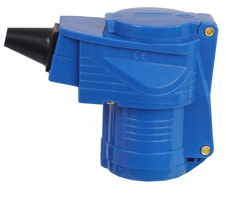 GNIAZDO KĄTOWE 16A 230V ADAPTER CAMPING 3P