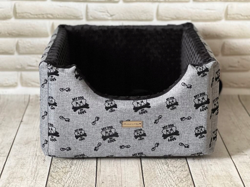 Levně Autosedačka přepravka pro psa a psa pelíšek