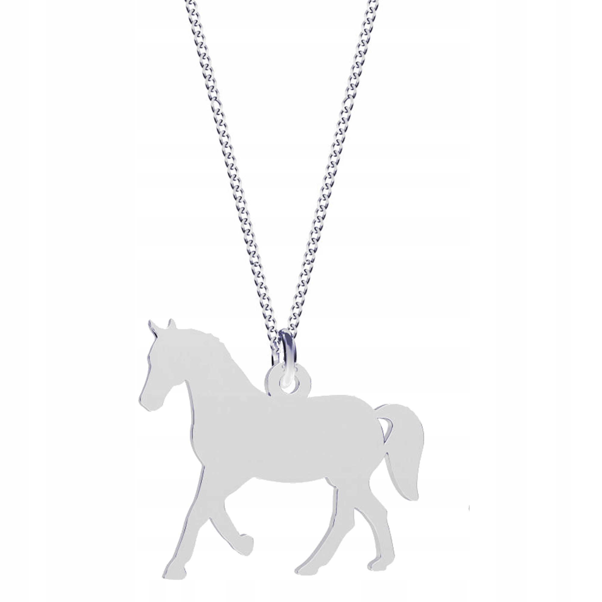 Kůň Koník Stříbrný náhrdelník pancíř stříbro 925