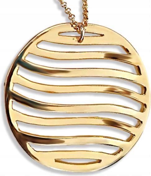 Stříbrný pozlacený náhrdelník 925, 13,12 g s přívěskem jako dárek pro ženy