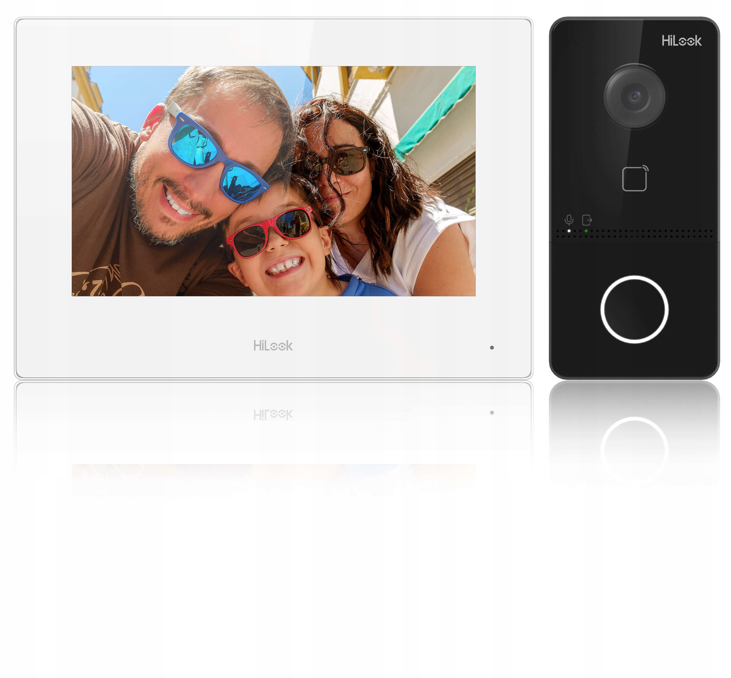 Wideodomofon Ip-vis-slim-w, Ip, Full Hd, 129st., Pamięć, WiFi, Aplikacja, P
