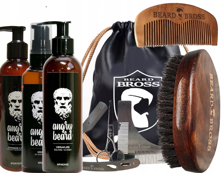 

Zestaw do brody angry beard Brzytwa