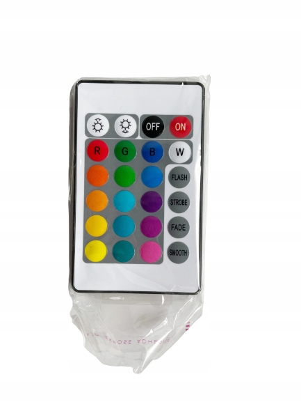 PILOT STEROWNIK TAŚM LED LEDÓW RGB 24 KLAWISZE IR EAN (GTIN) 5905204503812