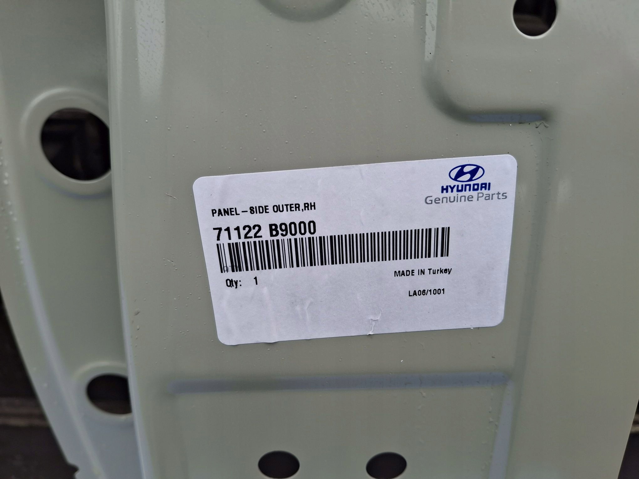 side right pillar HYUNDAI I10 II 2013R->