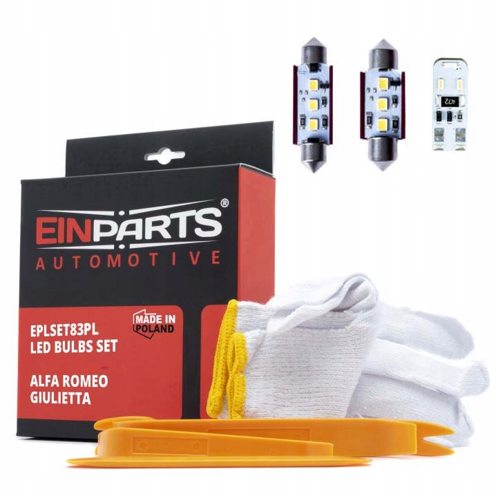 EPLSET83PL - КОМПЛЕКТ ИЗ 9 СВЕТОДИОДНЫХ ЛАМП ALFA ROMEO GIULIETTA