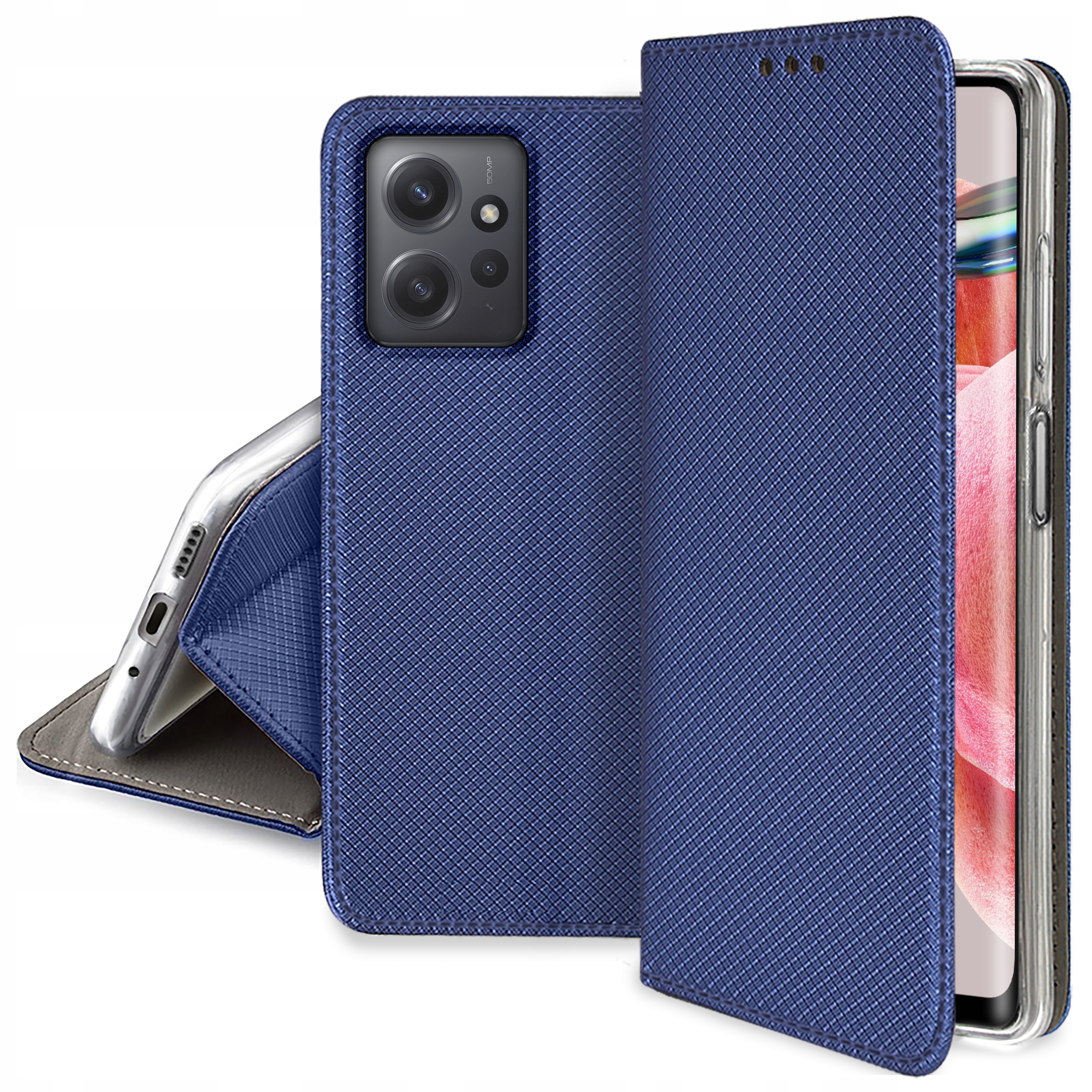 

Etui do Xiaomi Redmi Note 12 4G Smart Magnet Szkło