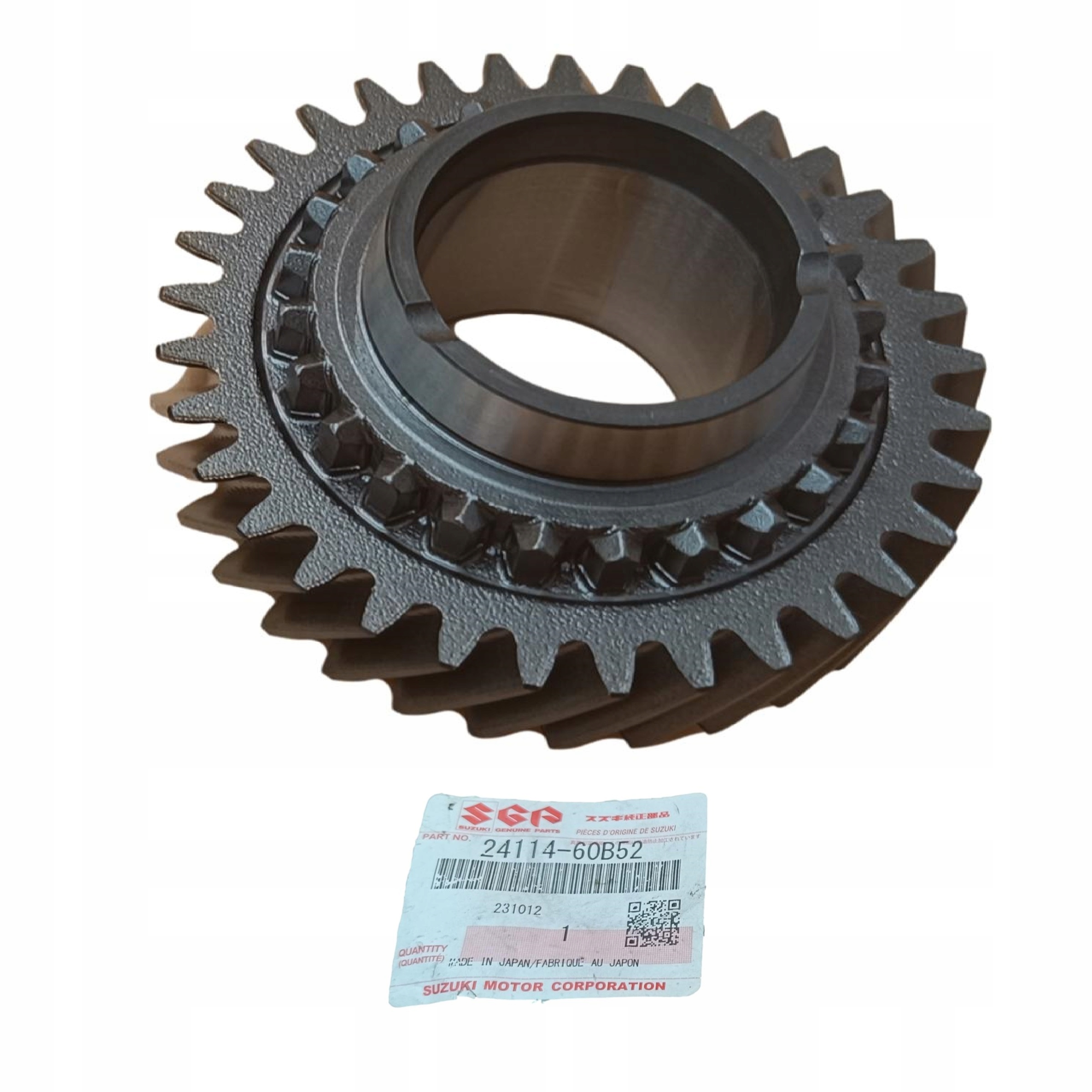 KOŁO ZĘBATE 5-go BIEGU SUZUKI SWIFT 05- BALENO 95-02 2411460B52 ORYGINAŁ