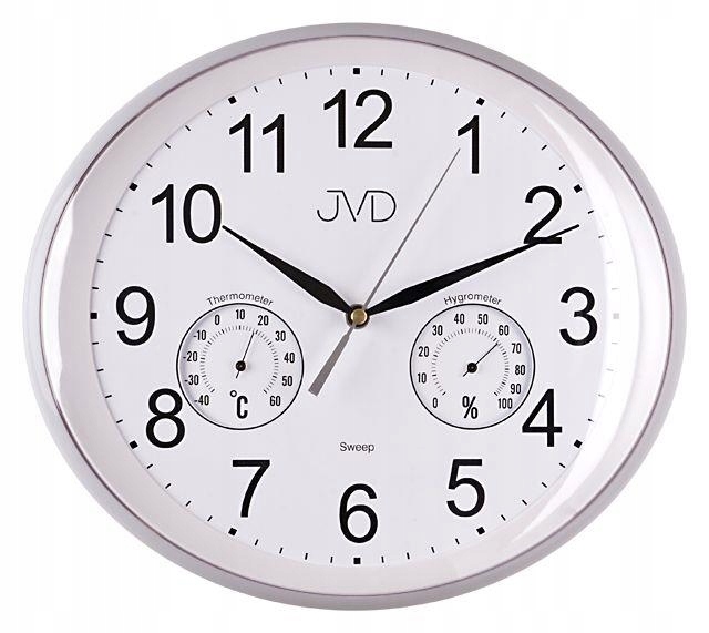 

Zegar Ścienny Termometrem Higrometrem Jvd HTP64.1