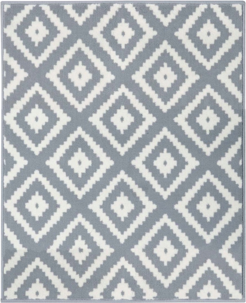 Moderní šedo krémový koberec do obývacího pokoje 120 x 160 cm