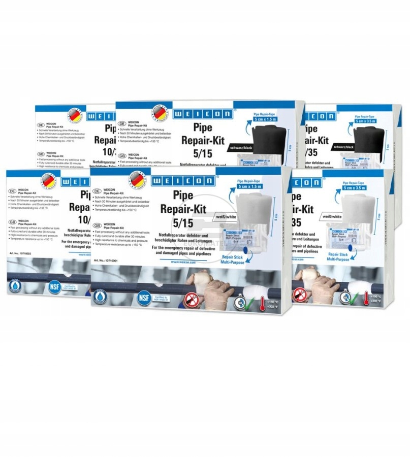 Pipe Repair Kit do awaryjnych napraw uszkodzonych rur i przewodów 3,5x5 cm