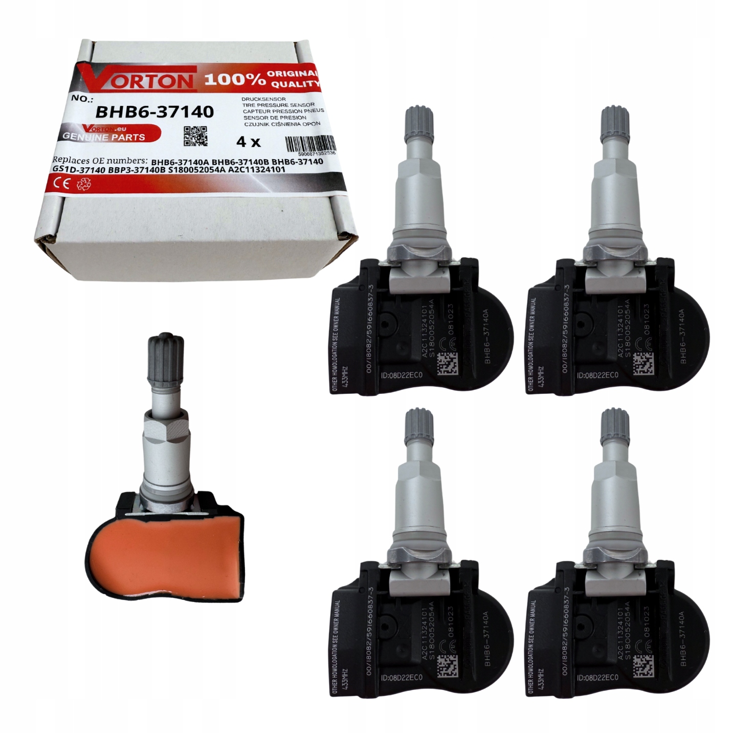 Snímače Tlaku Vzduchu Pneumatík Kolies Tpms Mazda 5 CX-5 MK2 CX-7 CX-9 MX-5