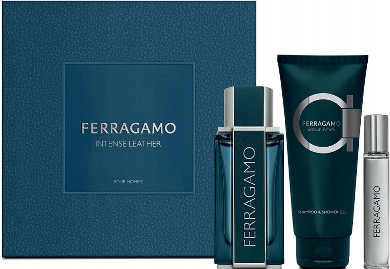 Ferragamo Intense Leather Pour Homme żel mini Edp
