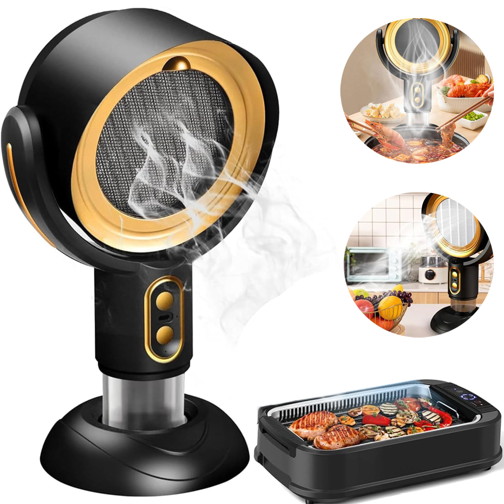 Przenośny Okap Kuchenny, Okap Stacjonarny Z Filtrem, Regulowany Mini Okap