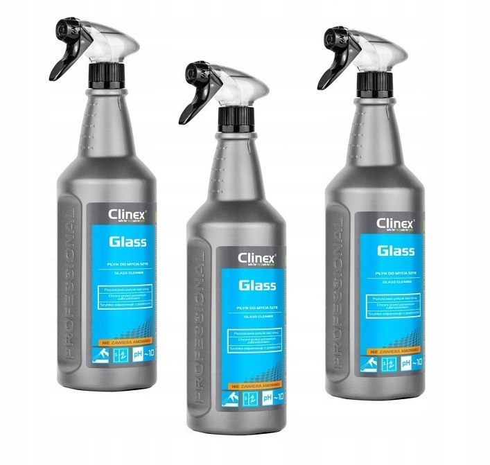 CLINEX GLASS PŁYN DO MYCIA SZYB LUSTER 1L