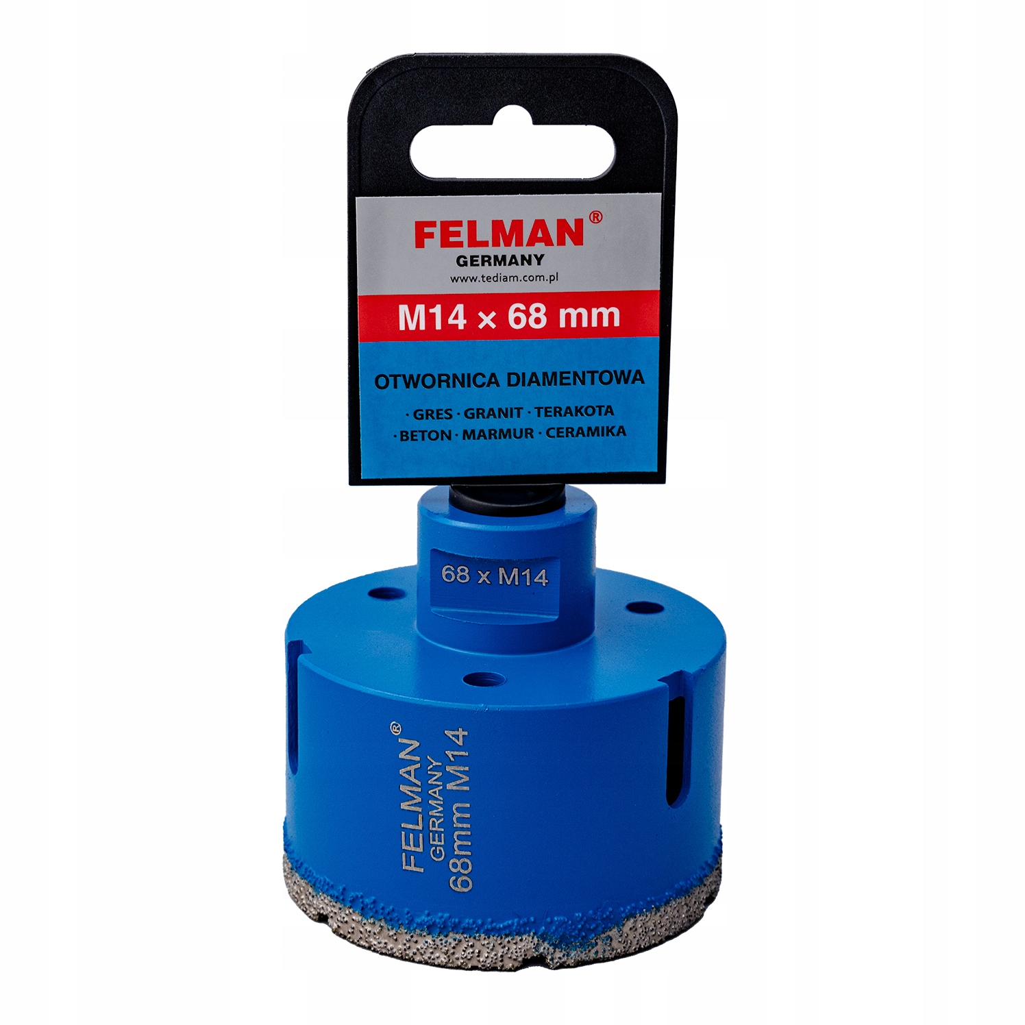 

Felman Otwornica diamentowa koronka M14x68mm