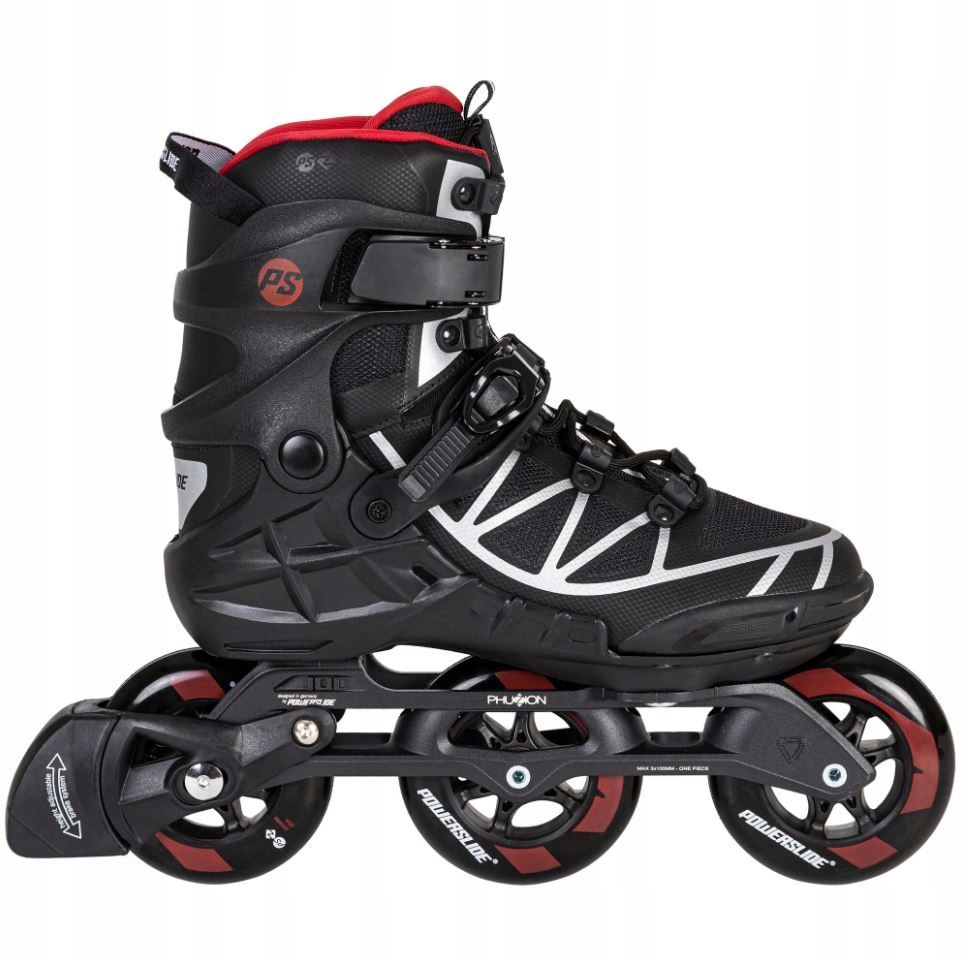 Powerslide Rolki Powerslide Phuzion Argon Scarlet 100 Trinity, 4