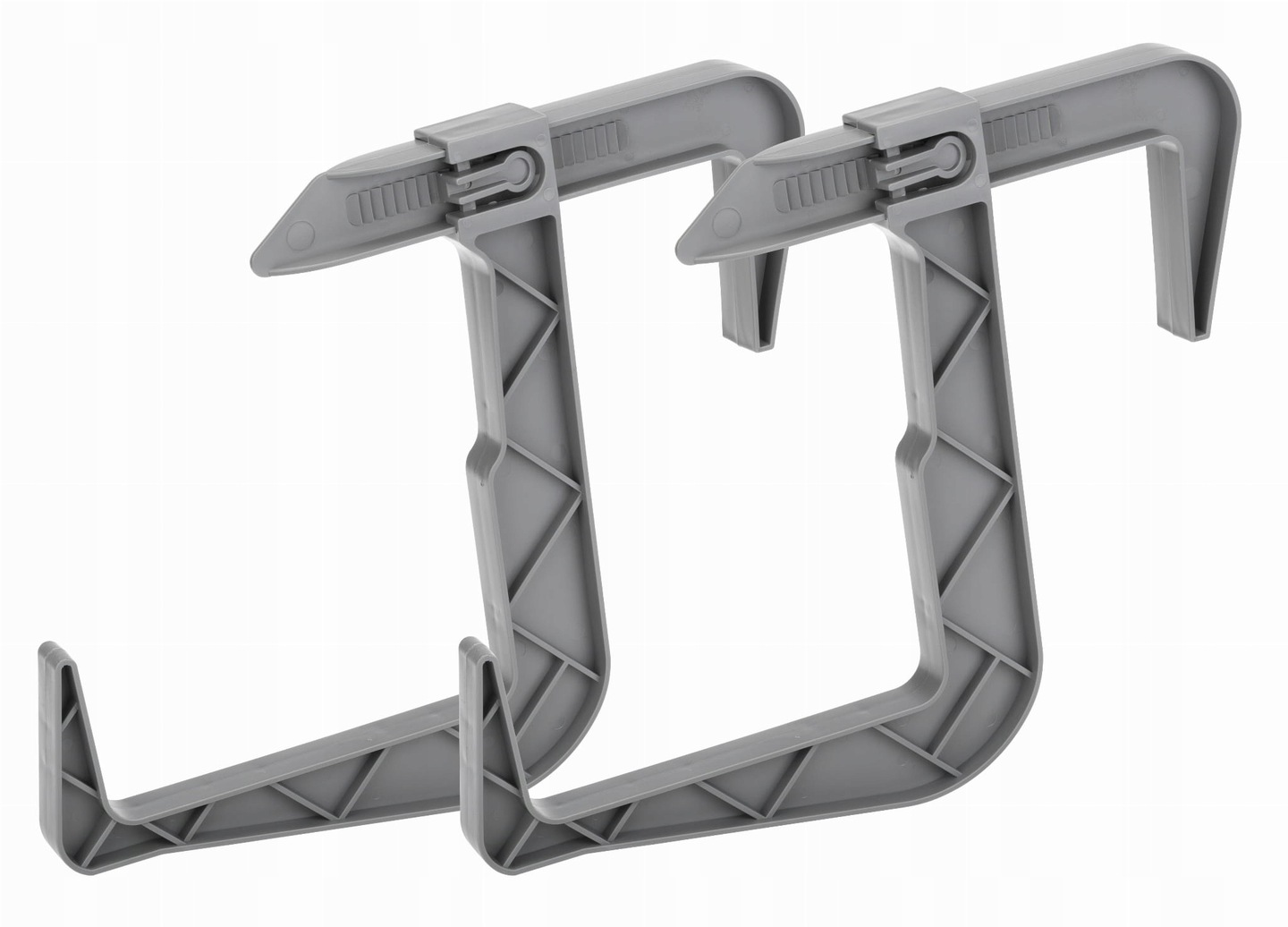 UCHWYT DO DONICZKI BALKONOWEJ RATTAN SZARY