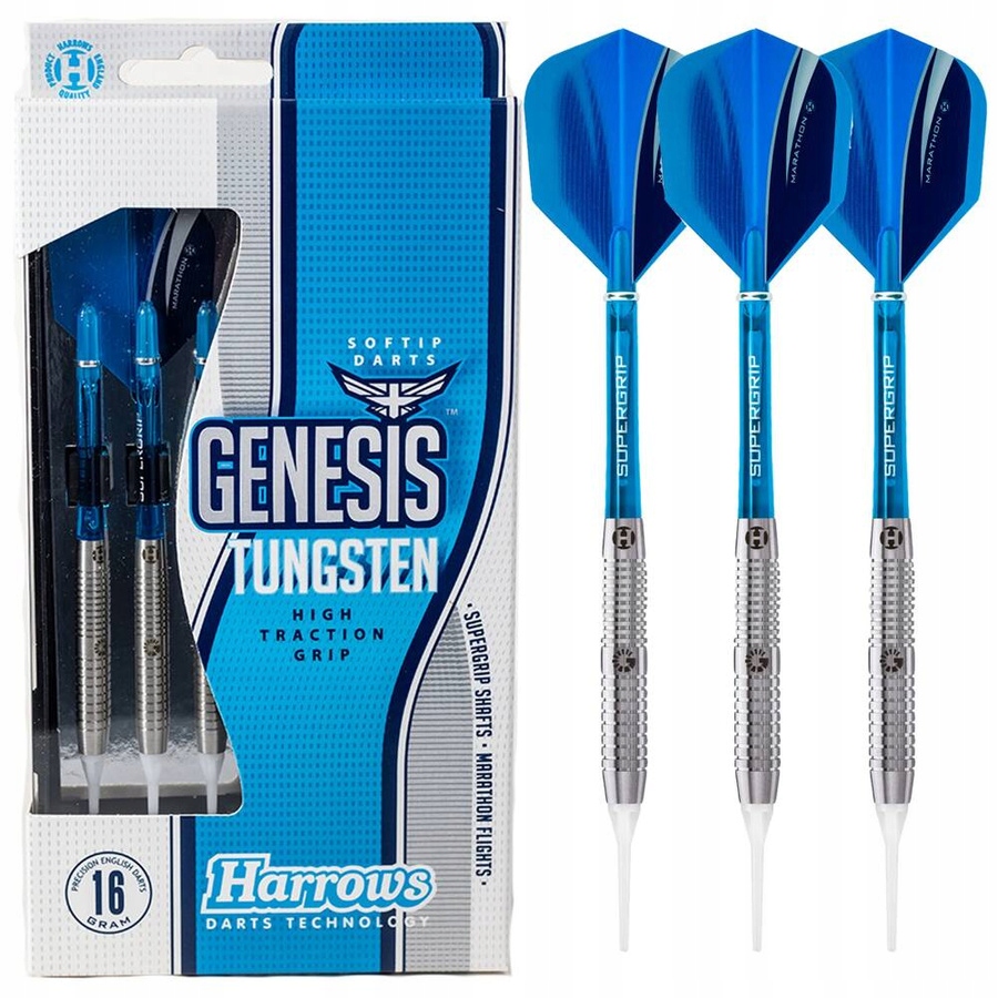 Rzutki Harrows Genesis Tungsten Soft 16 gR B